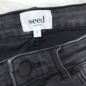 seed heritage denim skirt